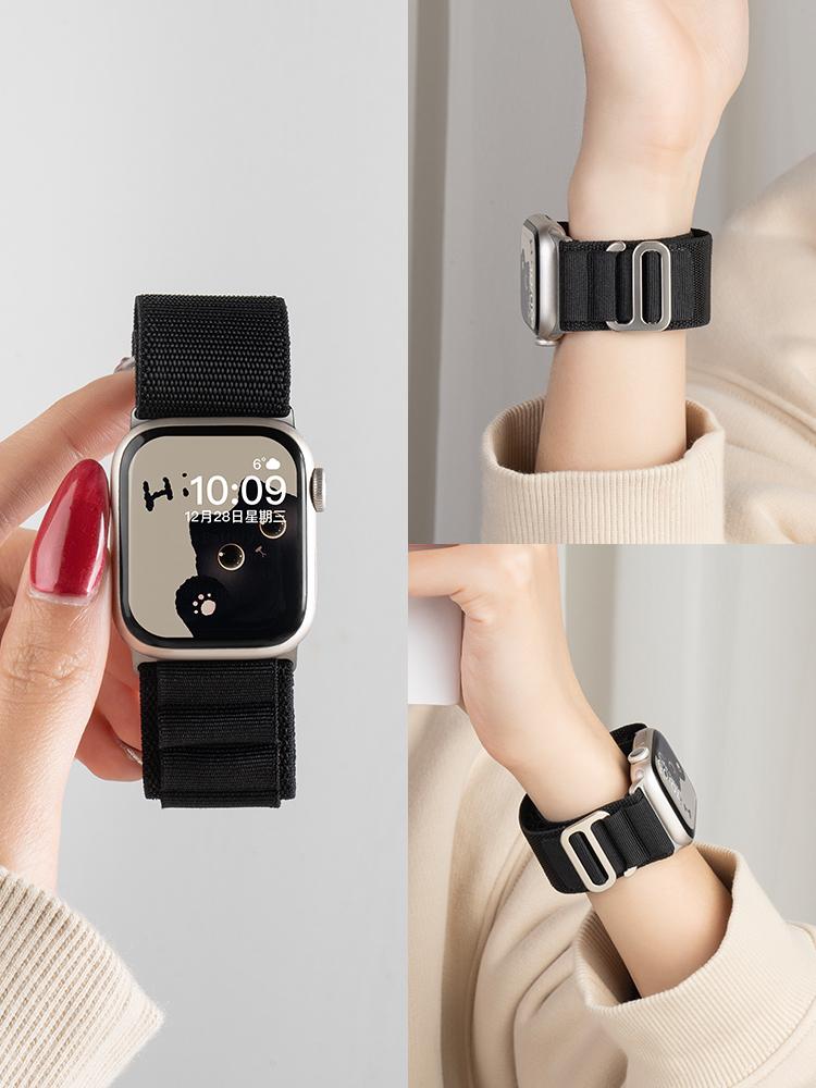 Pulseiras Para pulseira Apple watch série 11 10 9 7 8 se 46mm 40mm 44mm 45mm 49mm 42mm 41mm Loop Alpine Correa bracelete iwatch Ultra2 3