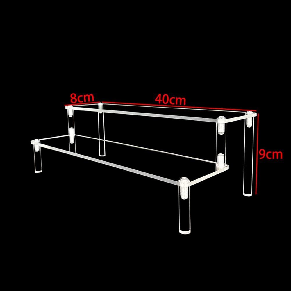 Clear Acrylic Multilayer Display Stand Rack for Jewelry and Collectible Items