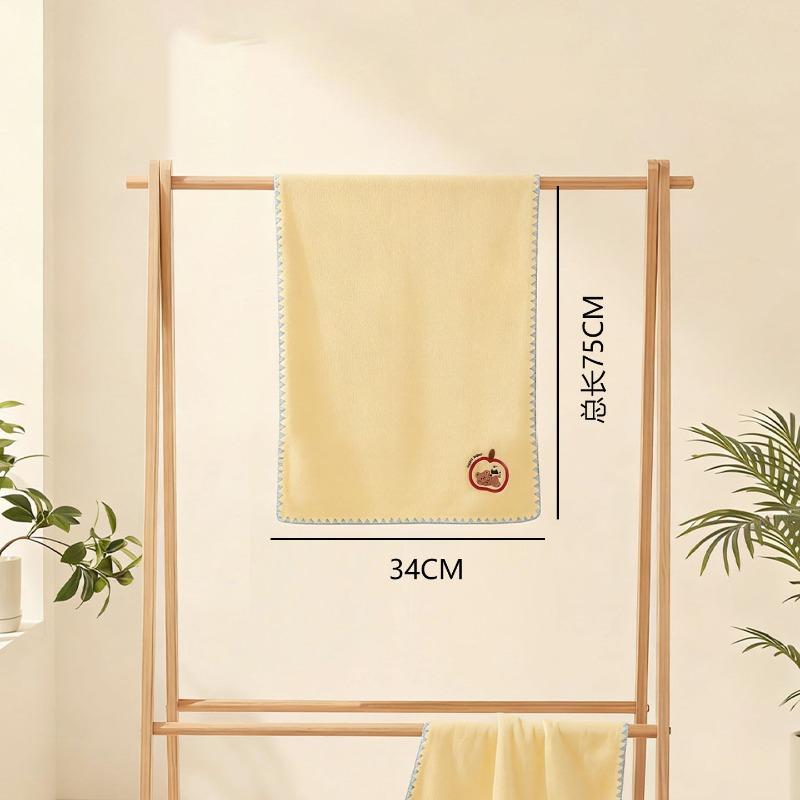 

Towel - Creamy Yellow Baby Bear Bath Towel - Thick Coral Fleece Quick-Drying Bath Towel - Bathroom Towel - Hair Dryer Cap - Bathing Towel Towel жёлтый