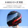 NOLAN Motorcycle Helmet Shield for Metal 78670 X-803 Series, Chrome,