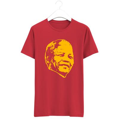 Nelson Mandela Presidente del Sudafrica T-Shirt Democratica Africana Maglietta Regalo Nuova