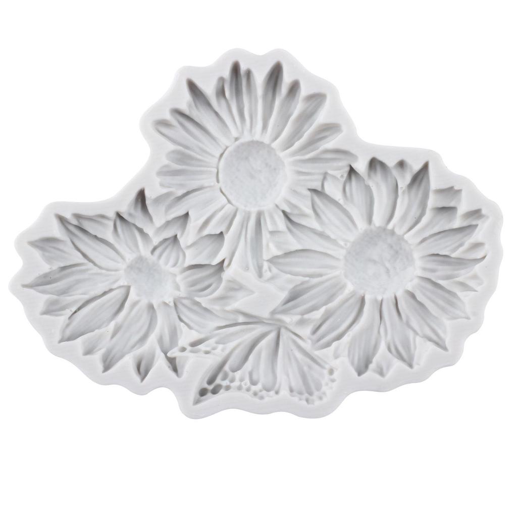 Daisy Flower Silicone Mold Butterfly Fondant Molds Cake Decorating Tools Theme Cake Dessert Decorated Chocolate Candy Mold