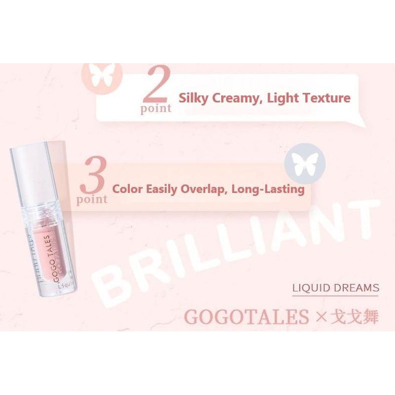 GOGO TALES - Soft Liquid Eyeshadow - 3 Colors (1-3)