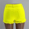 Women Fashion Ripped Jean Shorts Tassel Jeans Summer Sexy Denim Shorts Comfortable High Quality Unique Beautiful and Most Striking Clothes