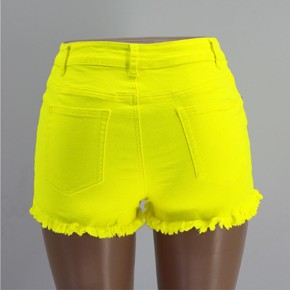 Women Fashion Ripped Jean Shorts Tassel Jeans Summer Sexy Denim Shorts Comfortable High Quality Unique Beautiful and Most Striking Clothes