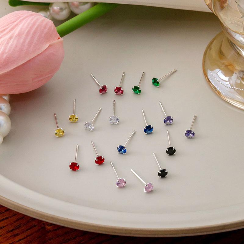 Chic Mini Zircon Earrings: Stylish, Elegant, and Versatile Jewelry for Women