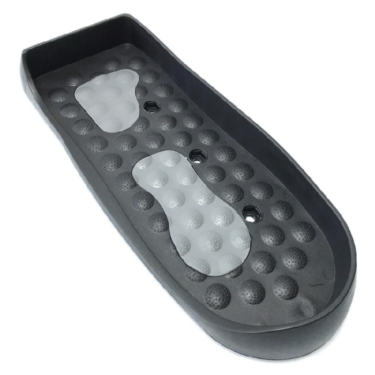 Fitness Machine Foot Pedals Practical Trainer Pedal Replacement Rowing Machine Pedals for Sports Exercise Supplies