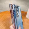 Luxury Plating Flash Diamond Glitter Bling Case For Samsung Galaxy S25 S24 Plus Ultra Soft Silicone Shockproof Proteciton Cover