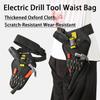 multifunction Electric Tool Waist Bag Oxford Waterproof Car Repair Keys Screwdriver Portable Tool Organizer