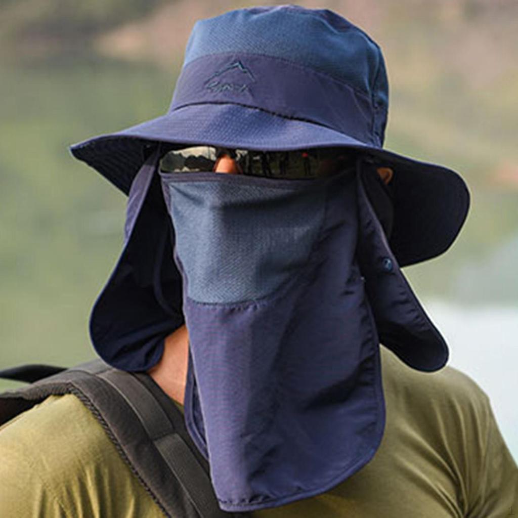Bucket Hat Neck Protection Headgear Sun Sombrero Outdoor Travel Occupation Backpacking