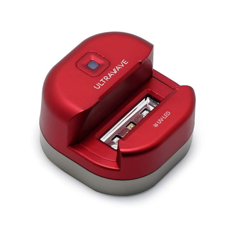 

MEDIK ULTRAWAVE rechargeable shaver stand red MDK-RS01 RD
