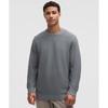 Textured Knit Crewneck Sweater Solar Grey
