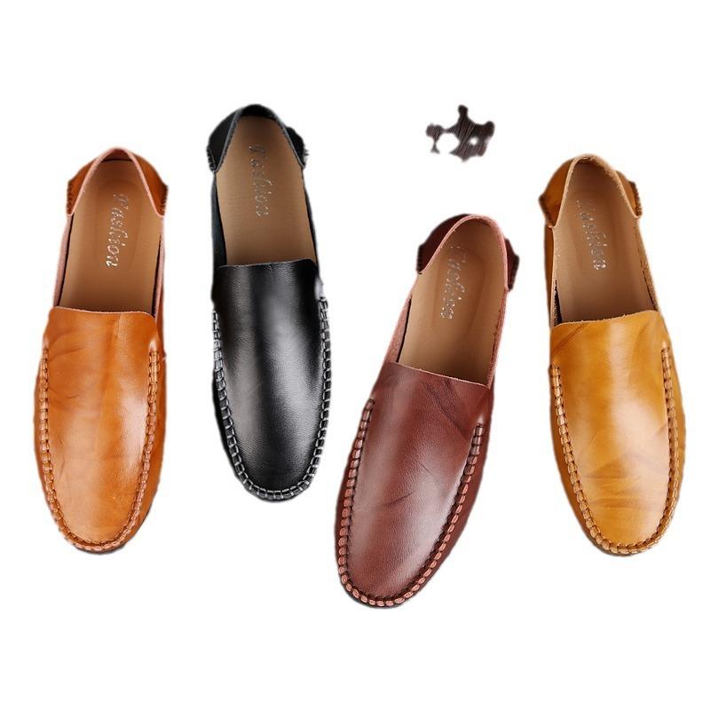 11 Doudou shoes single-layer soft-soled foot leather shoes British casual shoes leather men