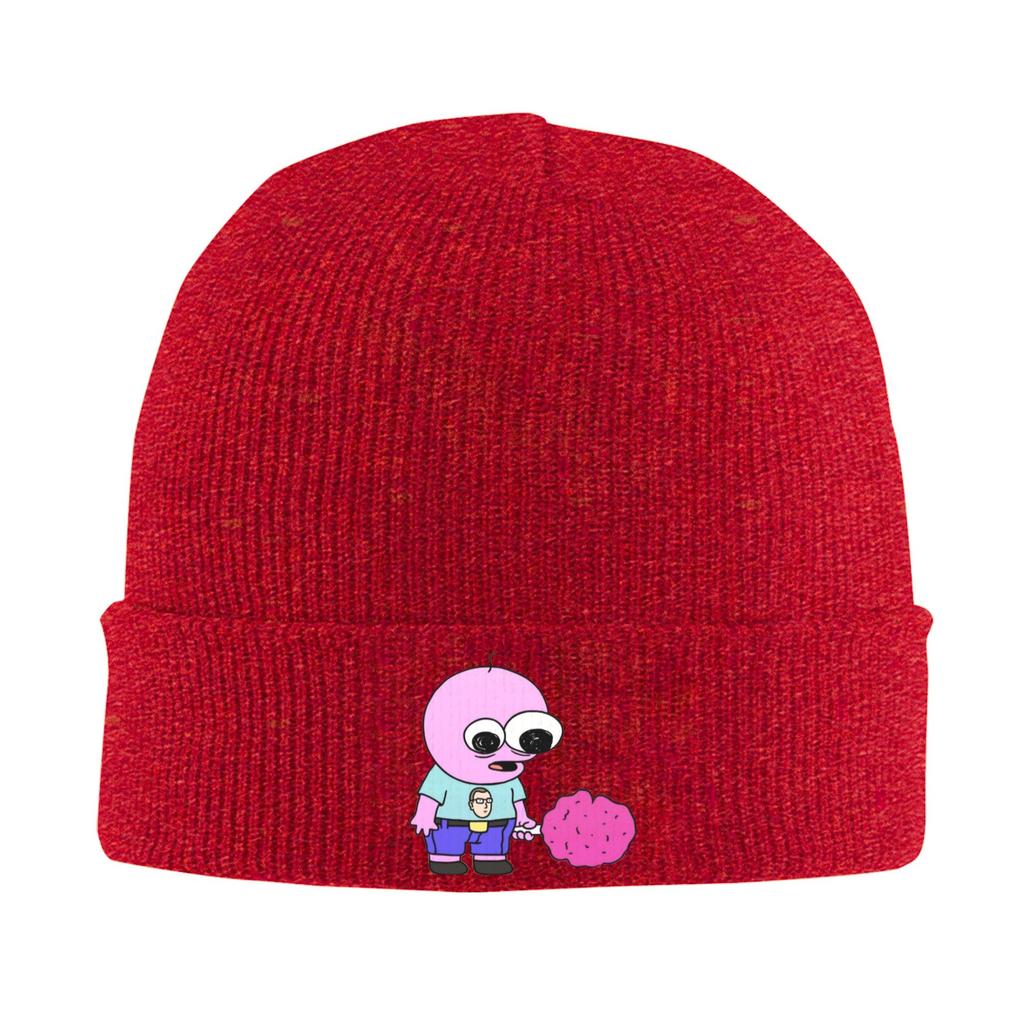 Pim Reaches Depression Smiling Friends Beanie Hats Bonnet Hats Adult Fashion Outdoor Sport Knit Hat Spring Design Elastic Caps