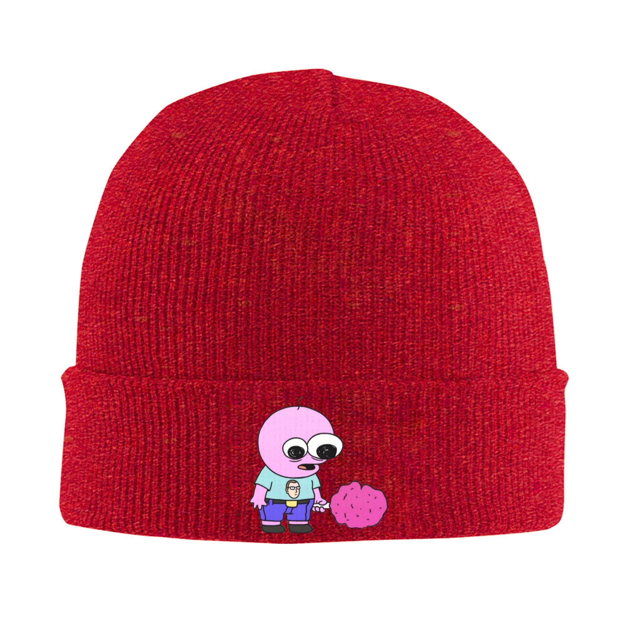 Pim Reaches Depression Smiling Friends Beanie Hats Bonnet Hats Adult Fashion Outdoor Sport Knit Hat Spring Design Elastic Caps One Size