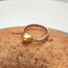 Youthway Creative Reversible Heart Ring For Women Lovers Gift Stainless Steel Waterproof Finger Jewelry Two Color Metal Ring