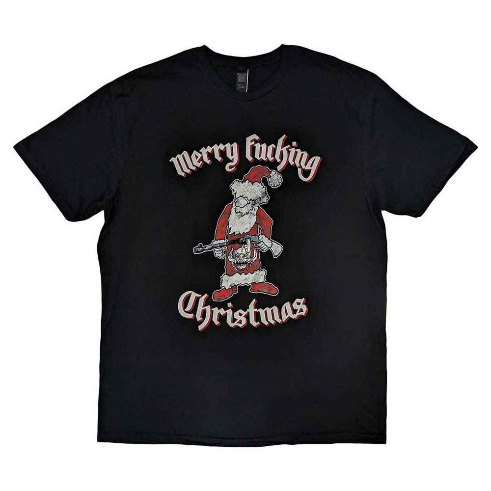 Motorhead Merry Effing Christmas T Shirt L