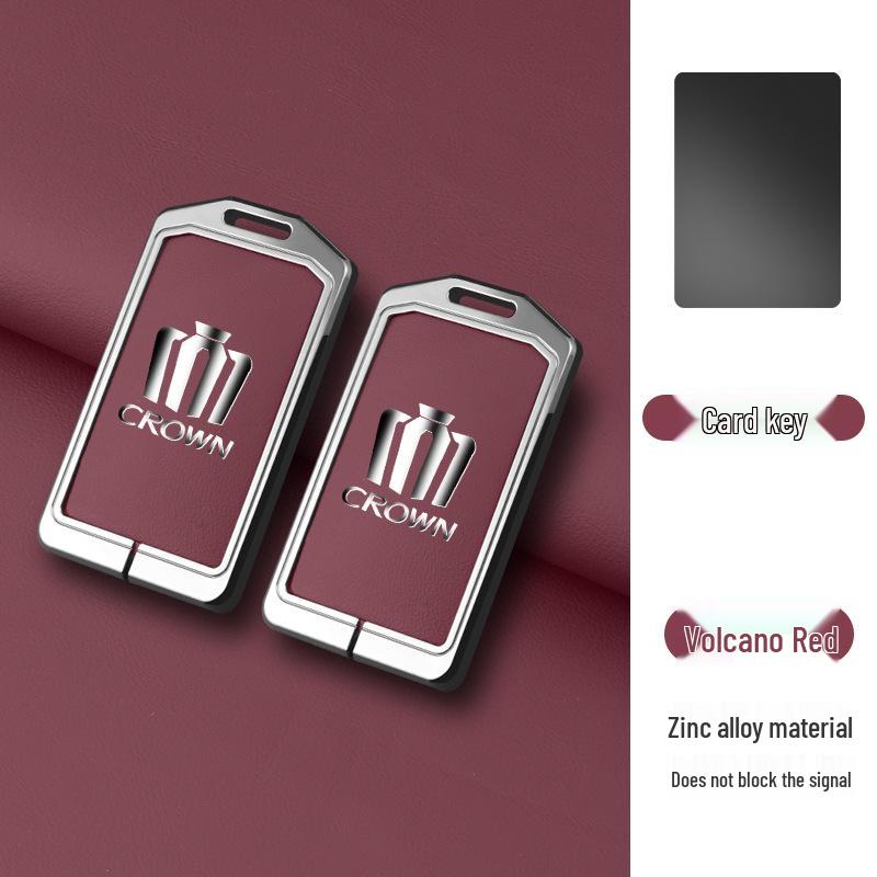 Crown Card Key Cover: Metal Accessories & Keychain for 12/13/14 Gen