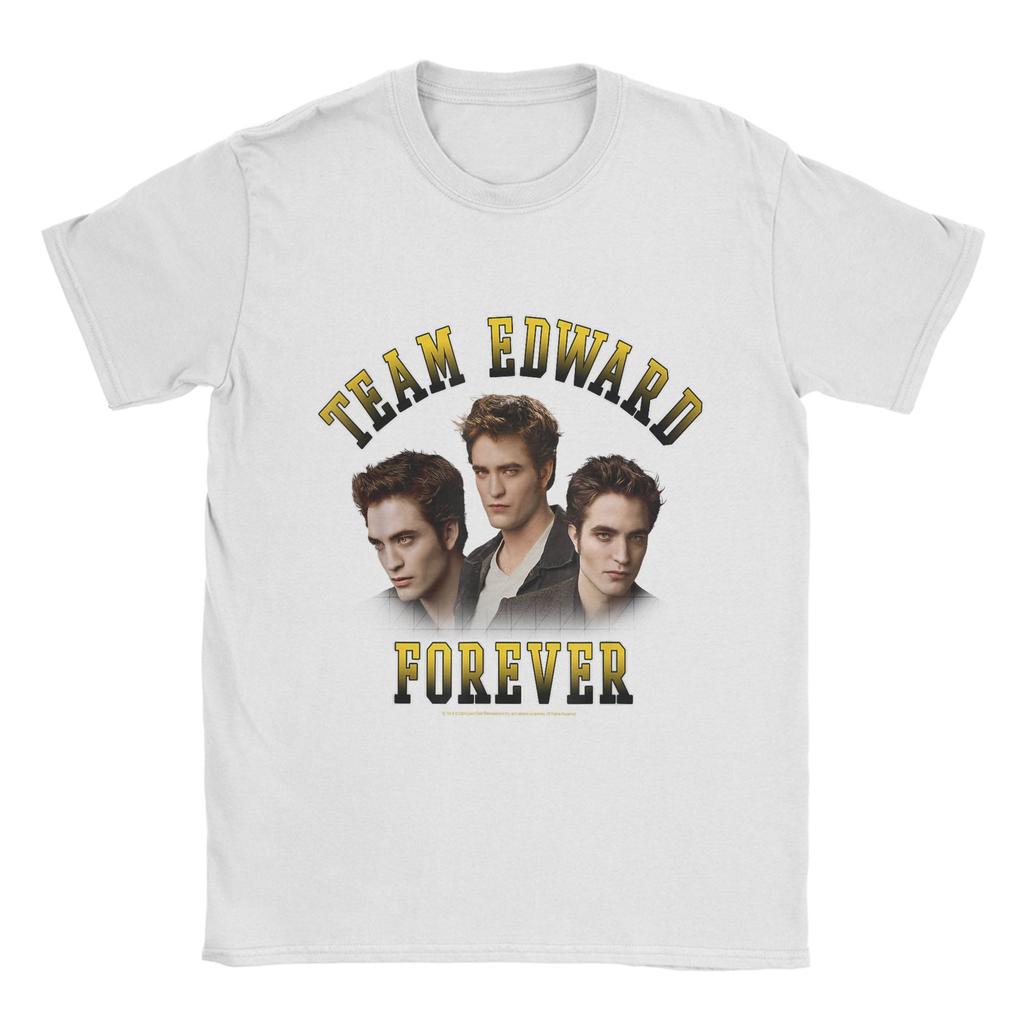 Funny Edward Cullen Pure Cotton T-Shirt For Mens Summer Funny T-Shirts O Neck Leisure Tee Shirt Plus Size Custom Logo Clothes