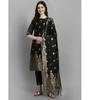 Women Designer Party Wear Top Tunic Cotton Silk Kurti Pant Dupatta Set