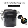 Activated Carbon Eyelash Glue Storage Can with Fresh-Keeping Sealing Tool