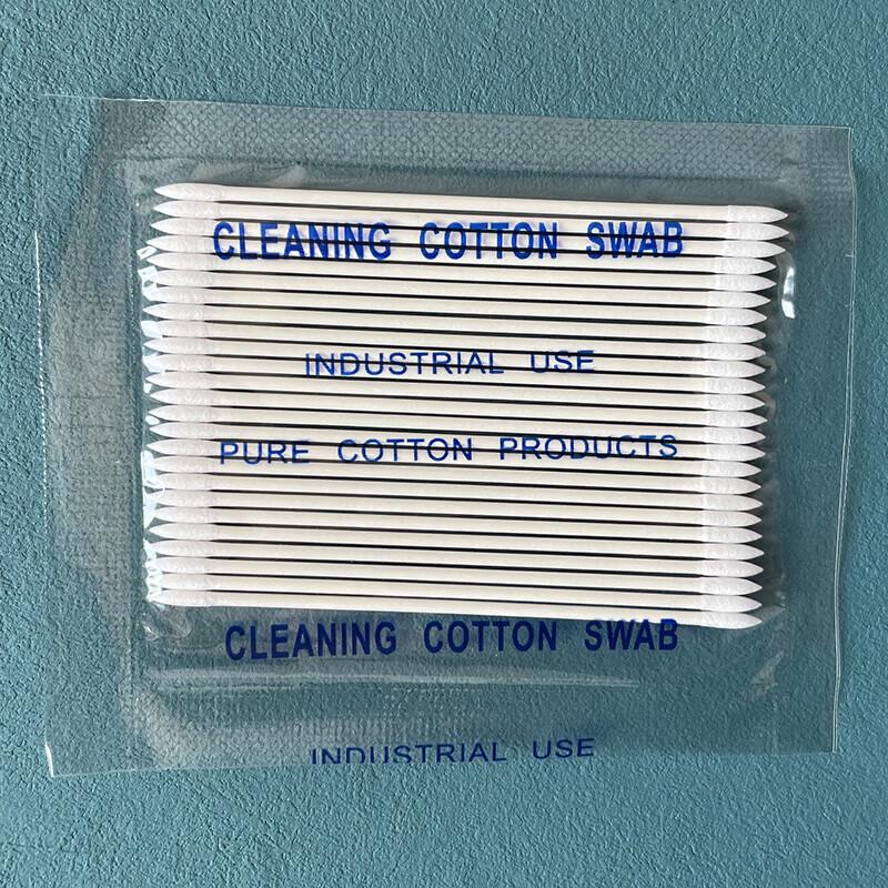 TOPULAN Fiber Optic Cleaning Pointed Cotton Swabs