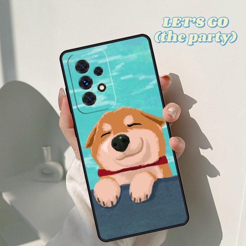 Custodia per telefono Cane Shiba Inu Animale Per Samsung Galaxy A42 A31 A40 A51 A71 A32 A80 A91 A52 A72 A73 A20e A21S A50 A70 A11 A12 Cover