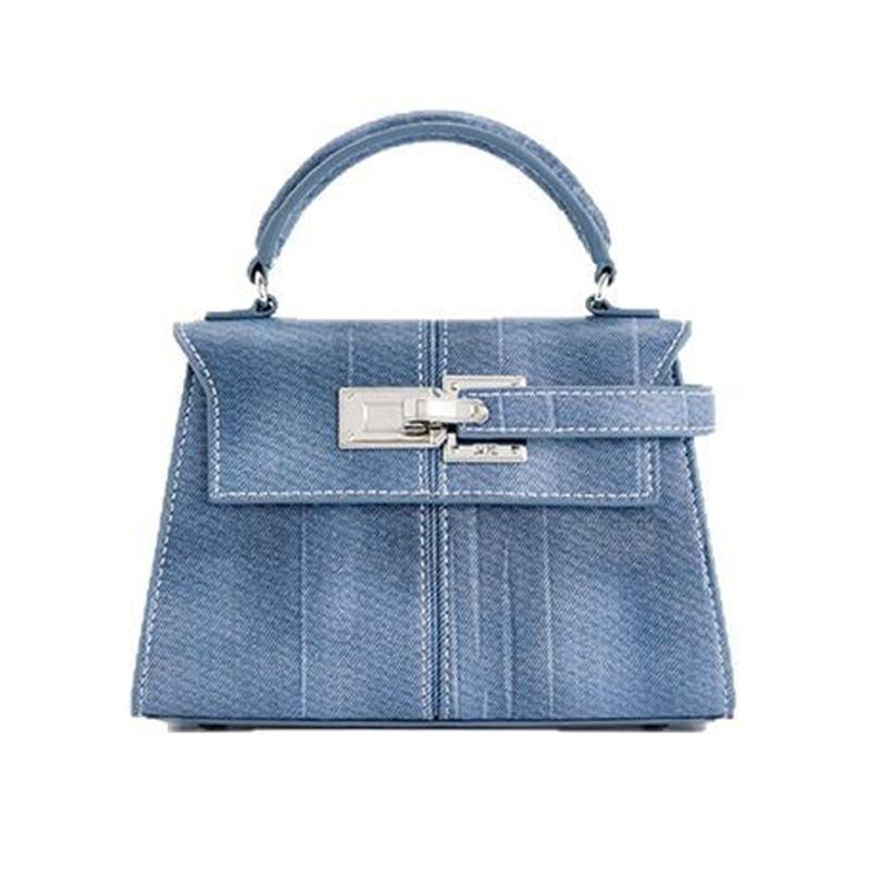Trapezförmige Tasche neue Leder-Damentasche Senior-Umhängetasche Mode-Nische-Handtasche Pendlertasche