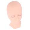 Lash Mannequin Head Silicone Removable Eyelid Realistic Multipurpose Makeup Practice Mannequin Head