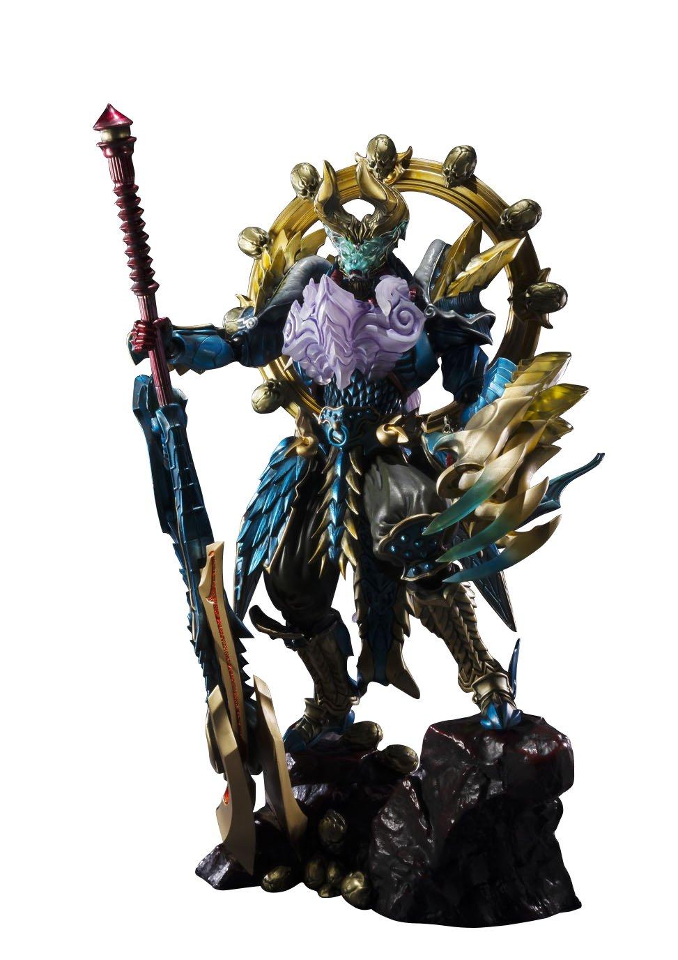 

S.H.Figuarts Tamashii Mix Monster Hunter Evil God Awakening Zinogre Approx. 160mm PVC & ABS Painted Action Figure [Used]