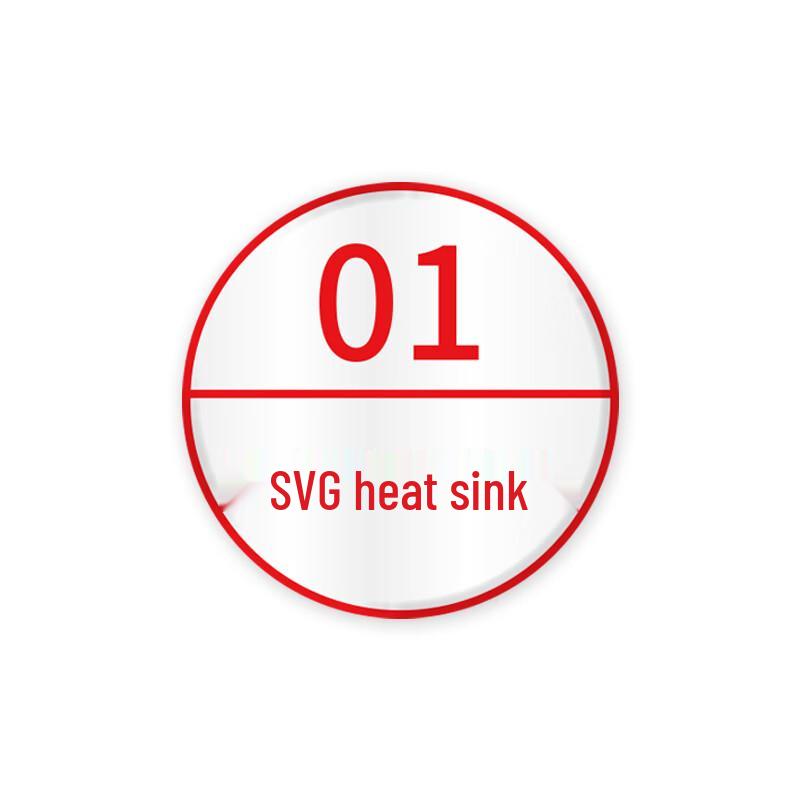 HUATAI HT-DZH-34 304 SS Radiator ID Plate, 90mm