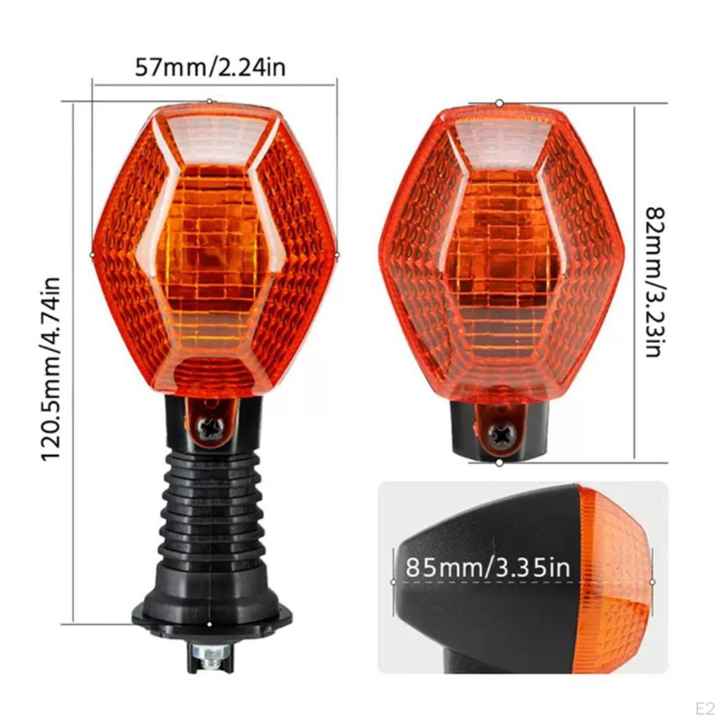 2 Pieces Motorcycle Turn LED Signal Lights