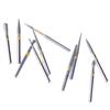 10Pcs Dental Diamond Burs Set For Teeth Porcelain Ceramics Composite Polishing Lab Material High Quality