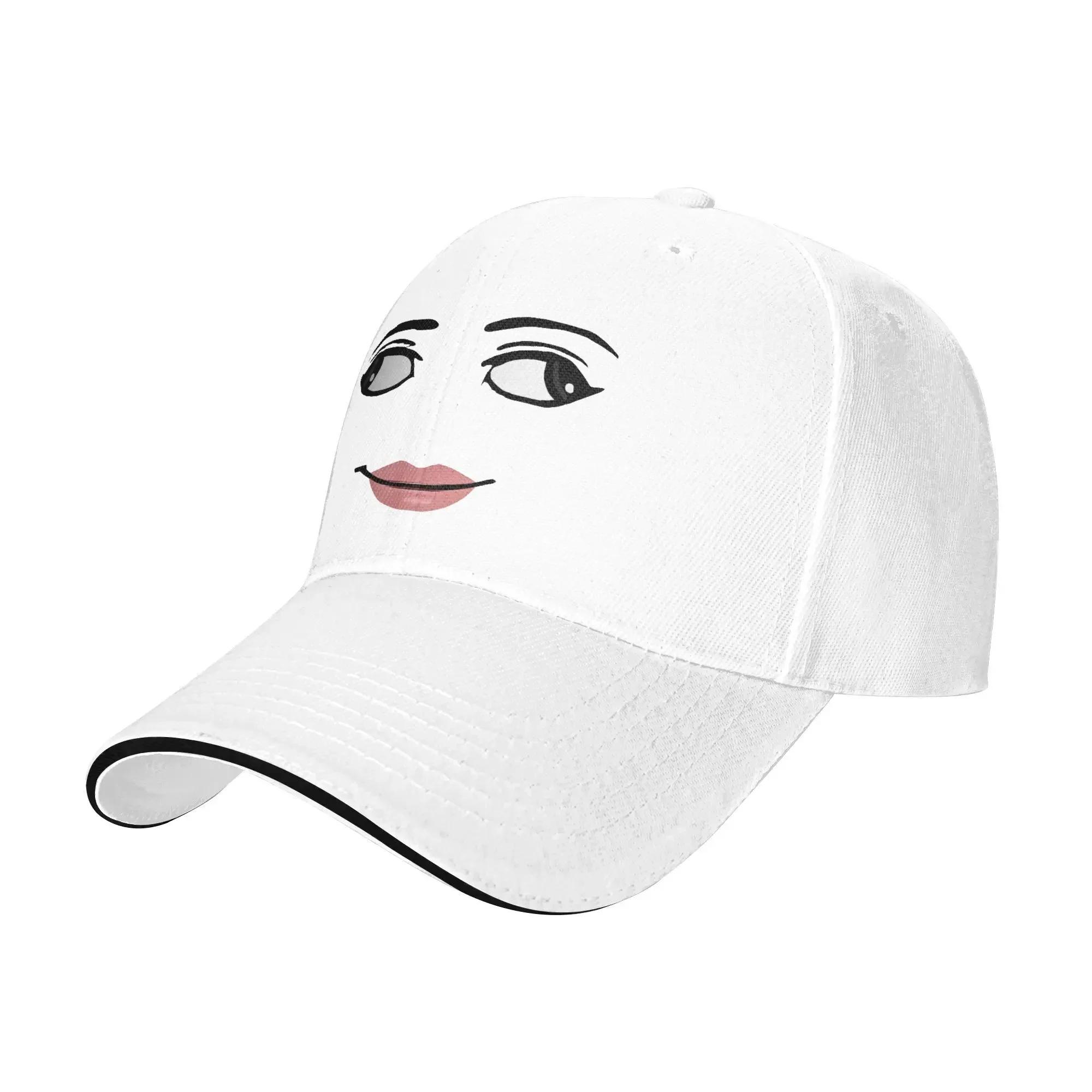 

Robot Face Game Baseball Cap Casual Robloxs Sandwich Caps Unisex Breathable Dad Hat Outdoor One Size