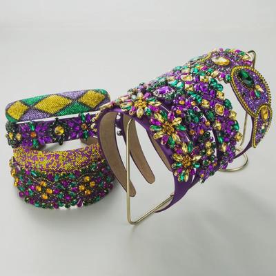 Barock Luxus Diamant Karneval Stirnband: Elegantes Mode-Haaraccessoire
