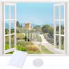Anti Fly Mosquito Net  Window Fly Screen Netting Adhesive Replacement Parts Netting for Bedroom Home Frame Living Room