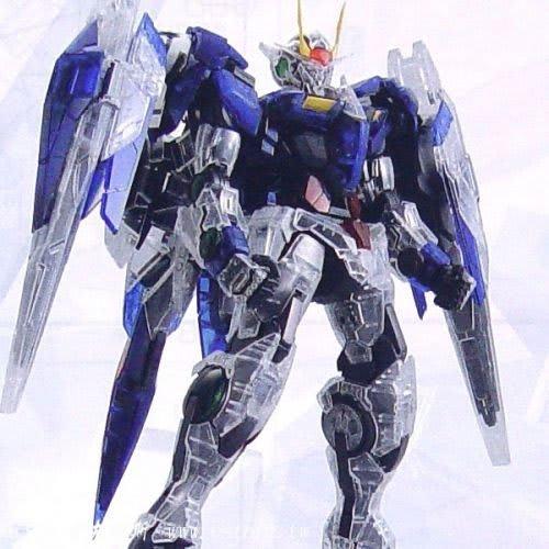 BANDAI PG Mobile Suit Gundam OO (Double O) 1/60 00 Raiser Color Clear Body Plastic Model (PG 00 Raiser First Purchase Campaign Limited)