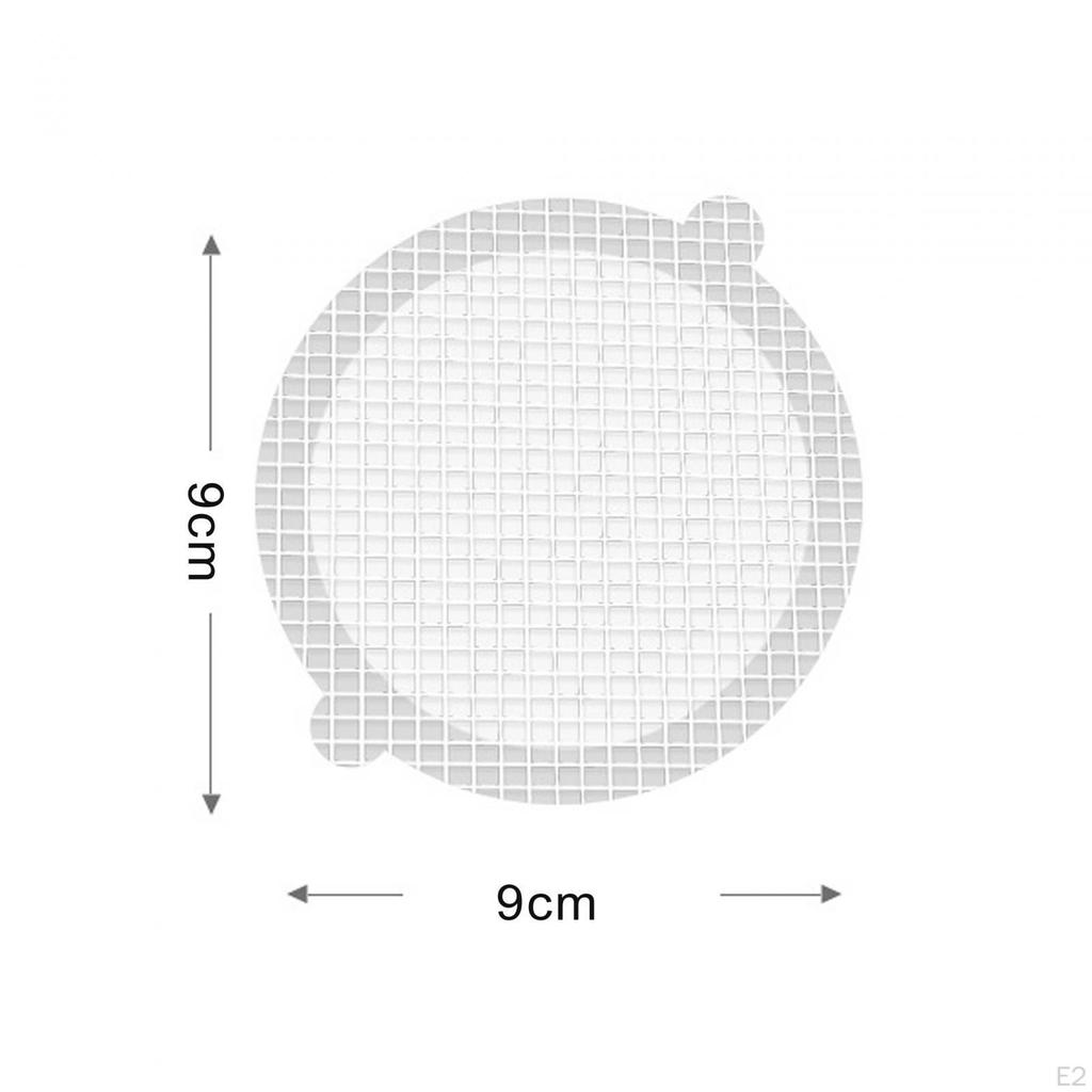 30 Pieces Kitchen Sink Strainer Hair Basket Drain Mesh Filter for Bathroom