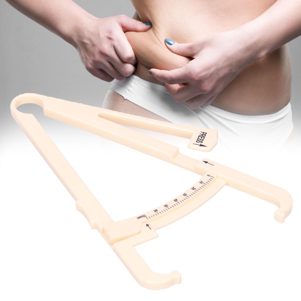 Körperfett-Tester-Messschieber Handheld-Körperfett-Messgerät Hautfaltenfett-Messschieber