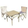 Portable Folding Outdoor Camping Table and Chairs for Fishing, Self-Driving Tours, and Picnics