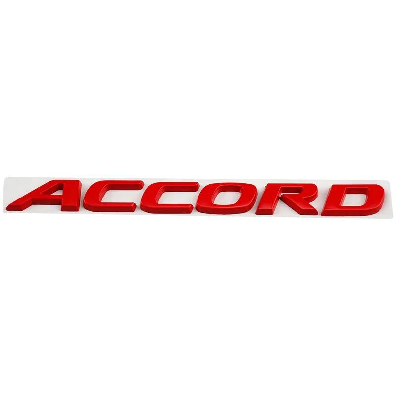 APH1 Metal 3D Car Sticker Side Fender Badge Rear Trunk Emblem Decal Styling for Honda Acoord Logo 10th 11th 8th 2024 2023 Accessories