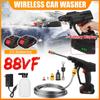 0-22000mAh 388Vf 30BAR Car Washer High Pressure Wreless Car Wash Water Gun Foam Generator For Car Washing For Battery