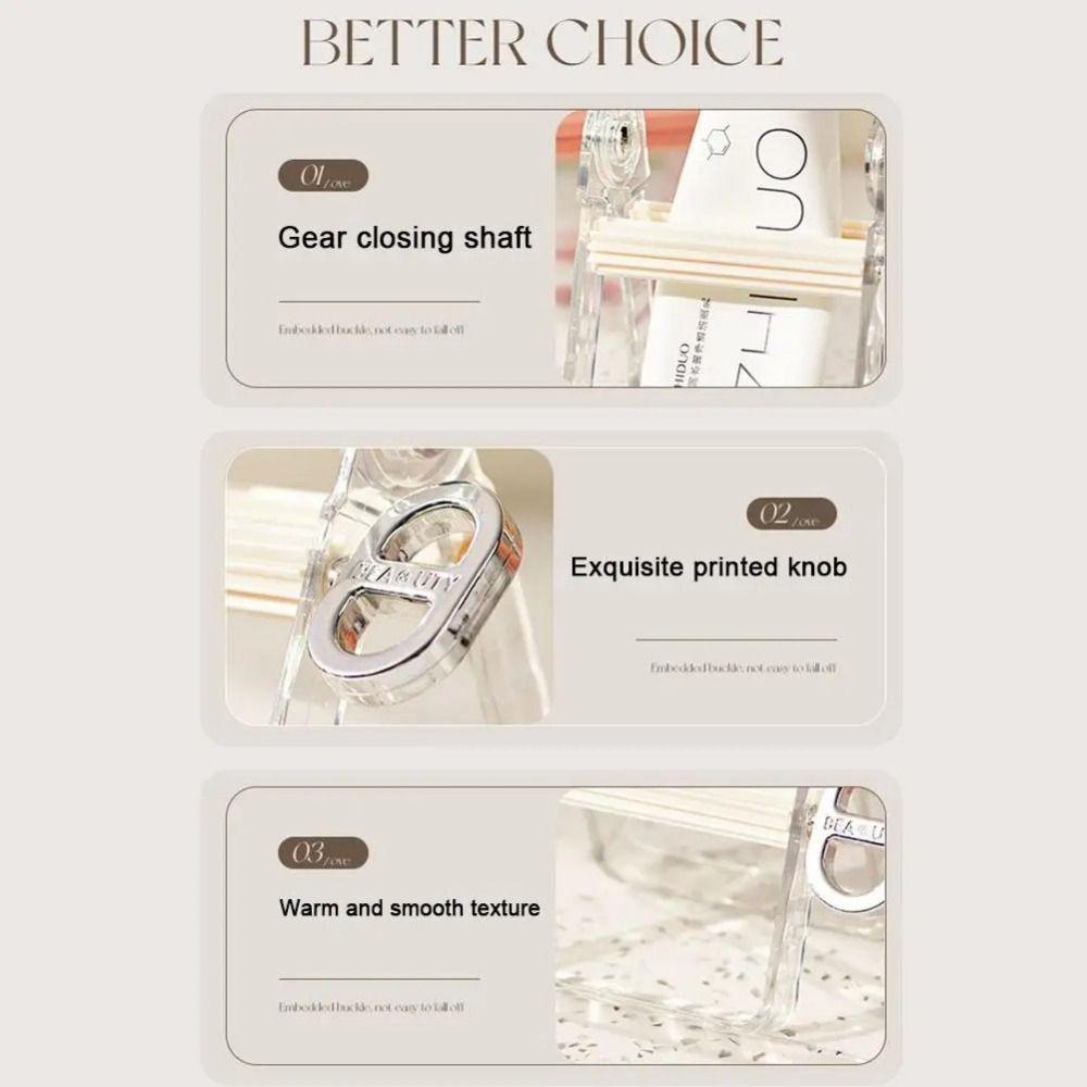 Manual Rotating Toothpaste Squeezer Efficient Usage Toothpaste Holder Stand  Facial Cleanser