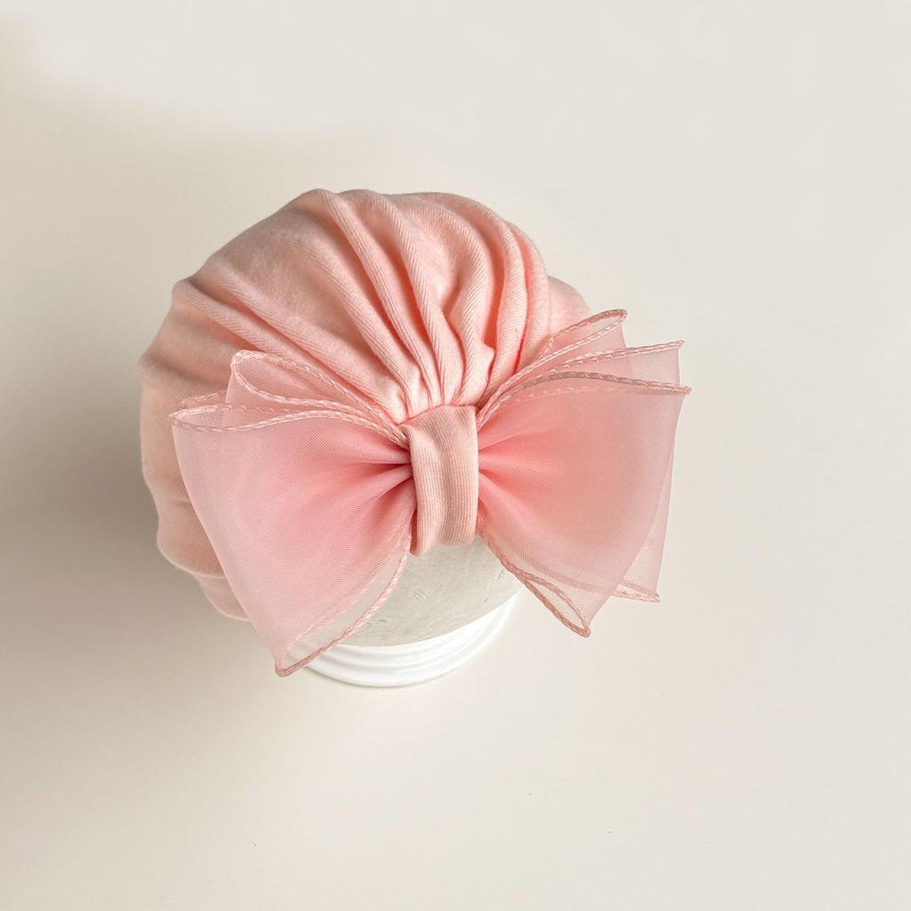 Cute Baby Girl's Bow Hat - Newborn Infant Spring/Autumn Cap