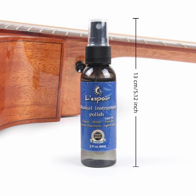 Musical Instrument Brightening Wax Guitar Panel Cleaner Musical Instrument Cleaning Care Oil String Anti-Rust Oil