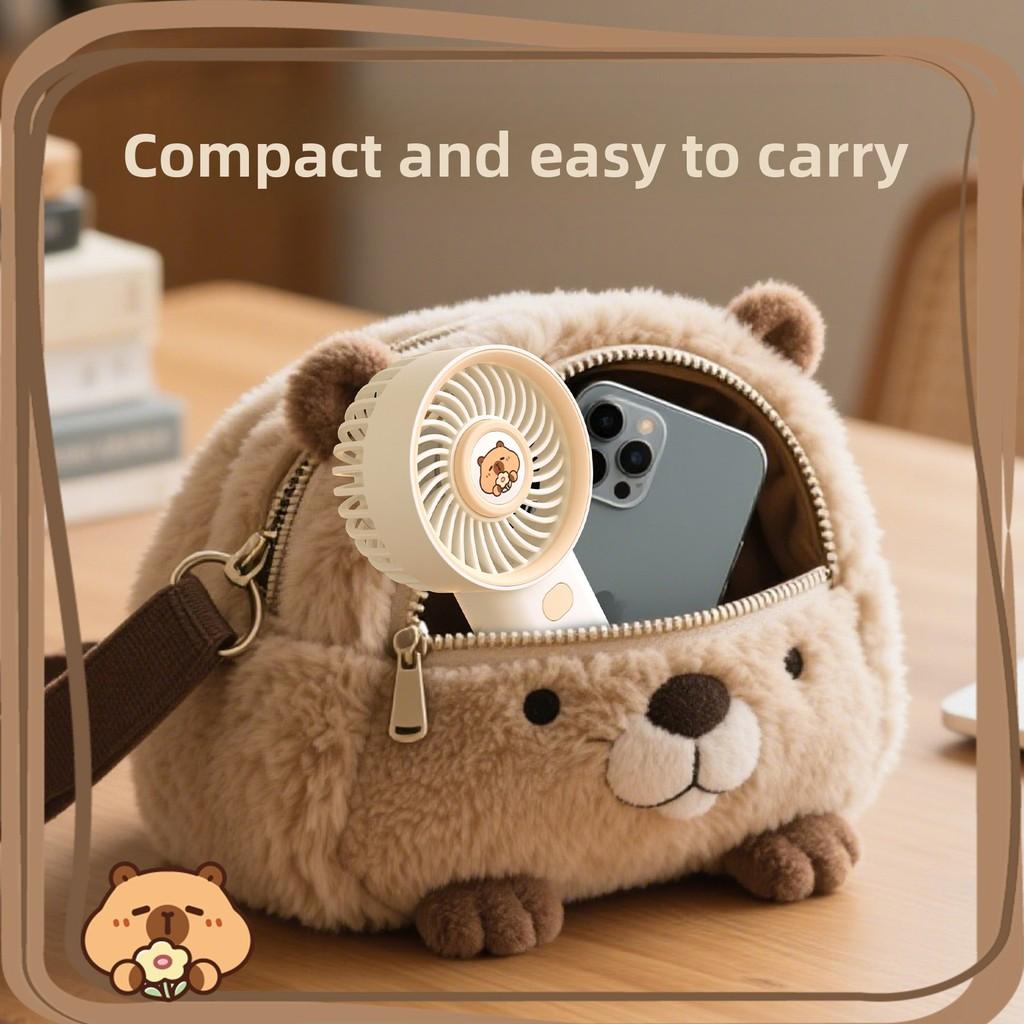 Handheld Mini Usb Fan For Kids With 3speed Settings Portable Summer Personal Cooling Device