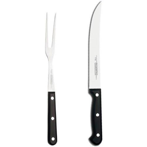 Tramontina Carving Fork & Knife Set, Ultra Corte, Dishwasher Safe, 23865/100 23858/108