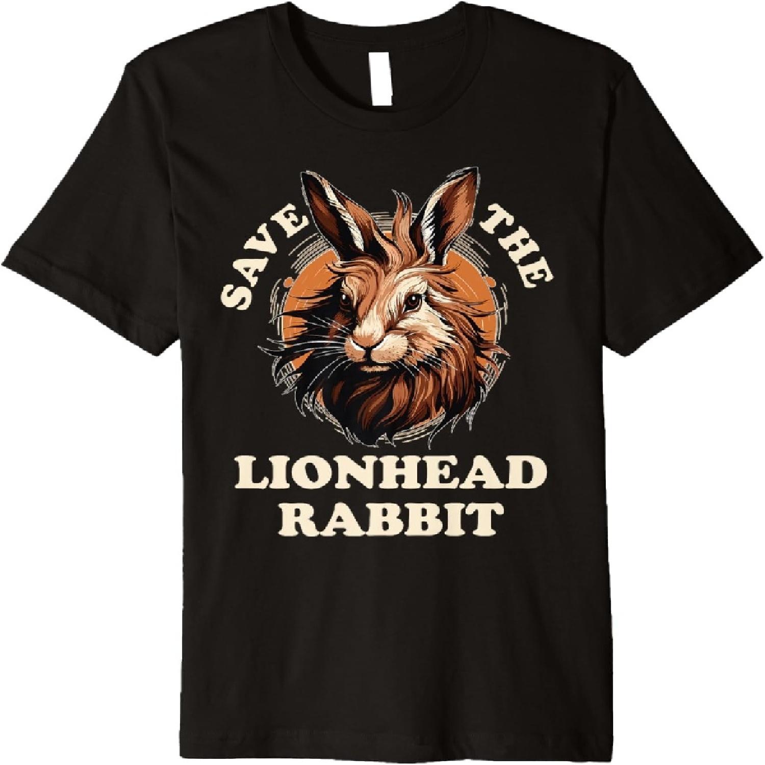 Lionhead Rabbit Save the Florida Rabbits Premium T-Shirt XXXXXL разноцветный