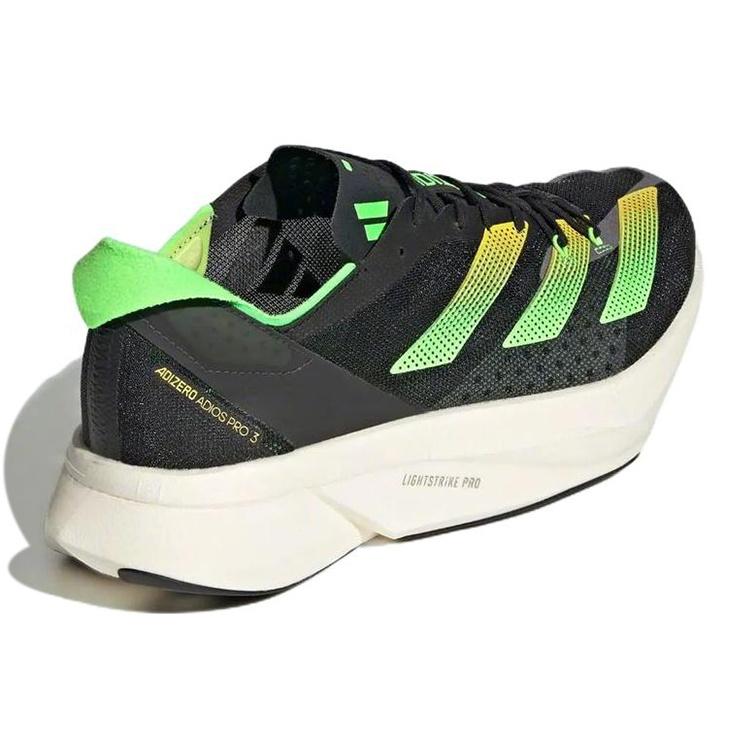 adidas Adizero Adios Pro 3 'Core Black Solar Green' Men's GX6251