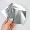 DIY Crafts Foil Paper Set Thick Tinfoil Flashing Roll Metal Sheets Silver Gold Shimmer Shiny Embossing Engraving Painting Kit